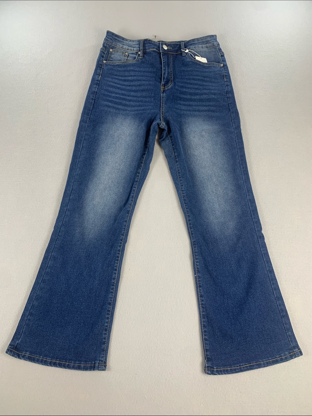 New Women's Dark Blue Flare Jeans size M
